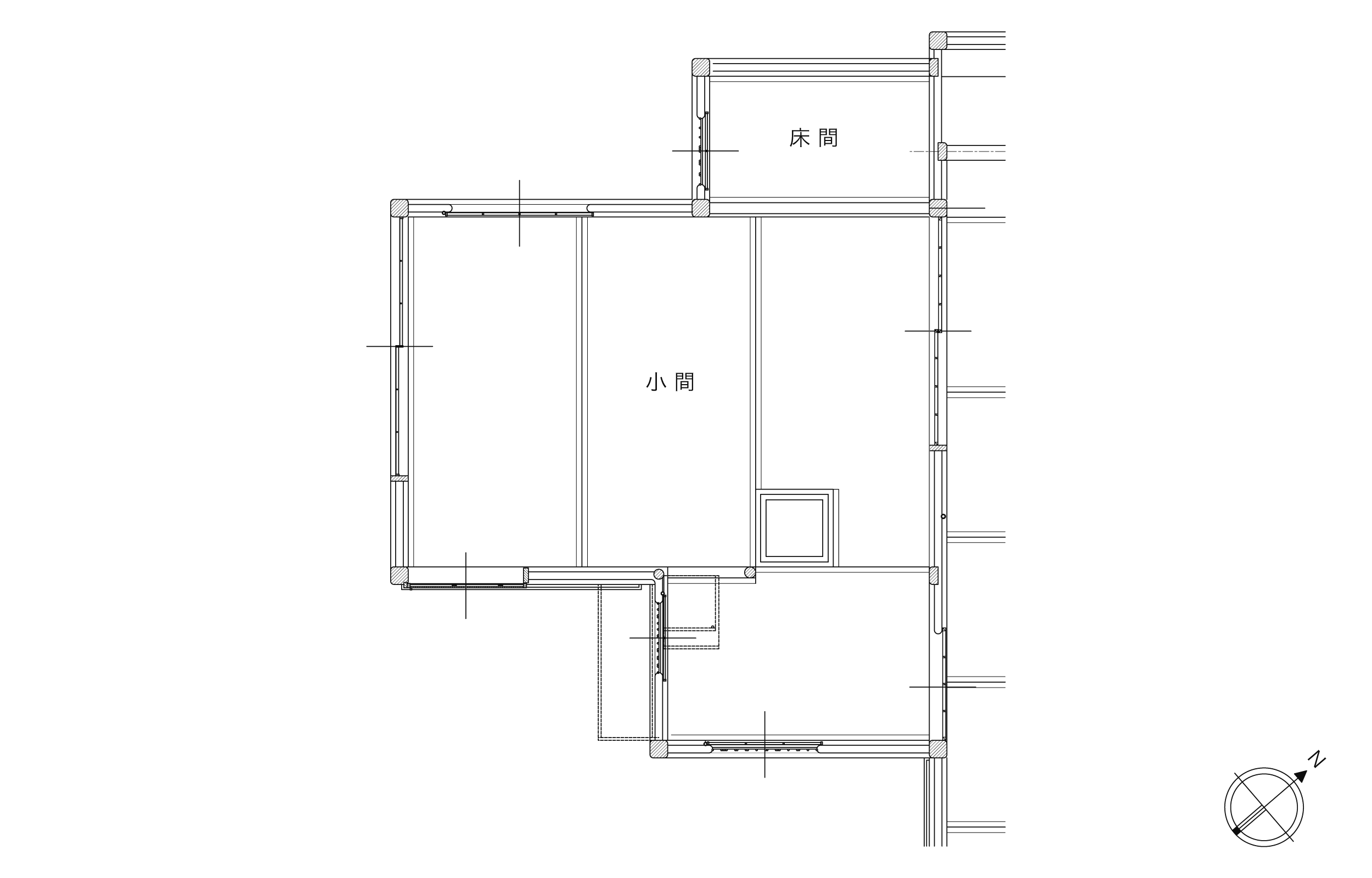 春草廬　平面図